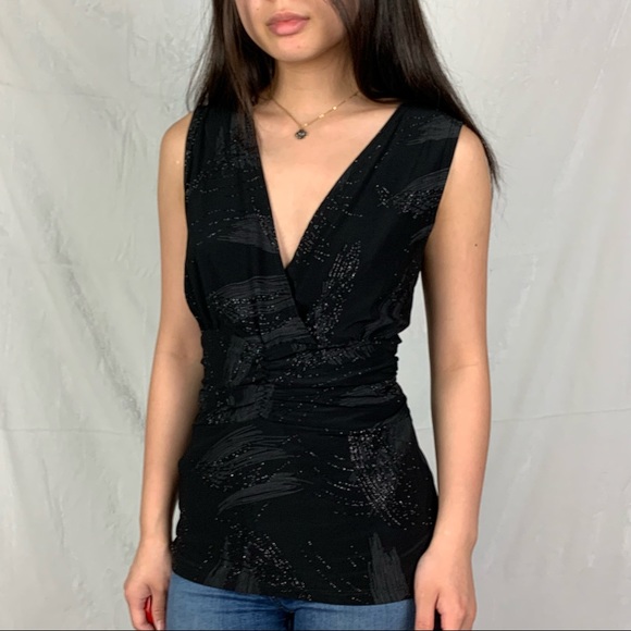 black sparkly tank - Picture 3 of 12